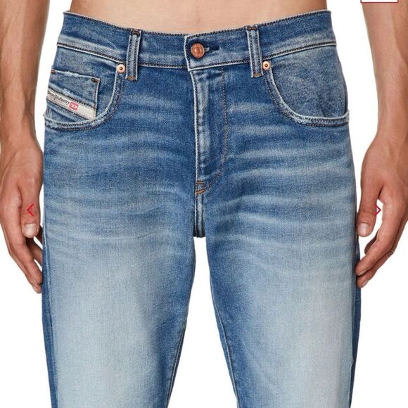 Diesel 2019 D-Strukt Slim Jeans Indigo 33x30 NWT - Picture 5 of 8